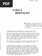 09 - Meditação