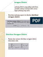Distribusi Seragam Diskrit Dan Distribusi Normal PDF