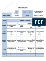 RÚBRICA Examen Final