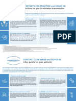 4 Actions For You To Minimize Transmission: Contact Lens Practice and Covid-19