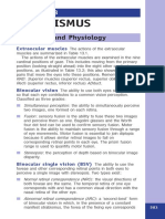 Strabismus: Anatomy and Physiology