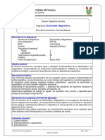 Electricidad y Magnetismo