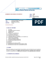 Lineamientos para Trabajos Topográficos: 0. Tabla de Contenido