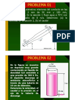 Ejercicios Mecánica de Fluidos