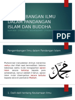 Pengembangan Ilmu Dalam Pandangan Islam Dan Buddha