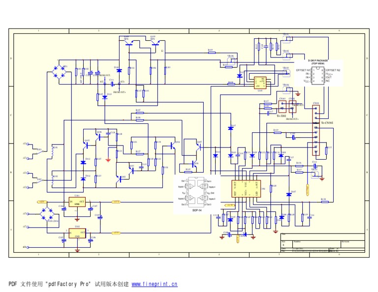 PS305D Schematic Main | PDF
