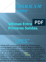 Método UEPS de valuación de inventarios