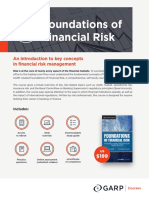 2017 Foundations of Financial Risk Sell Sheet PDF