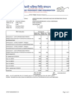Epf Pass Book Avula Varaprasad PDF
