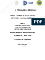 Álbumes de Razas Ovinas, Caprinas y Porcinas de México