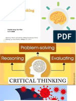 May 17-Critical Thinking