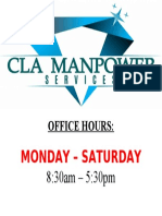 Office Hours:: Monday - Saturday