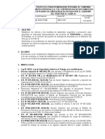 10. PROTOCOLO PARA DESMOVILIZAR PERSONAL DE COMPAÑIA Y CONTRATAS