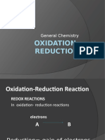 Oxidation-Reduction: General Chemistry