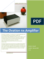 Ovation Nx-Amplifier: A 100 W RMS CFA Class AB Audio Amplifier