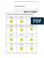 Estados de Oxidacion Calculo Resuelto