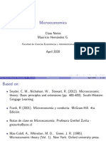 Notas de Clase 3 - Microeconomics I 