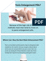 What Are Penis Enlargement Pills?