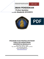 Buku Pedoman Pendidikan PSPA TA 2018 2019 PDF