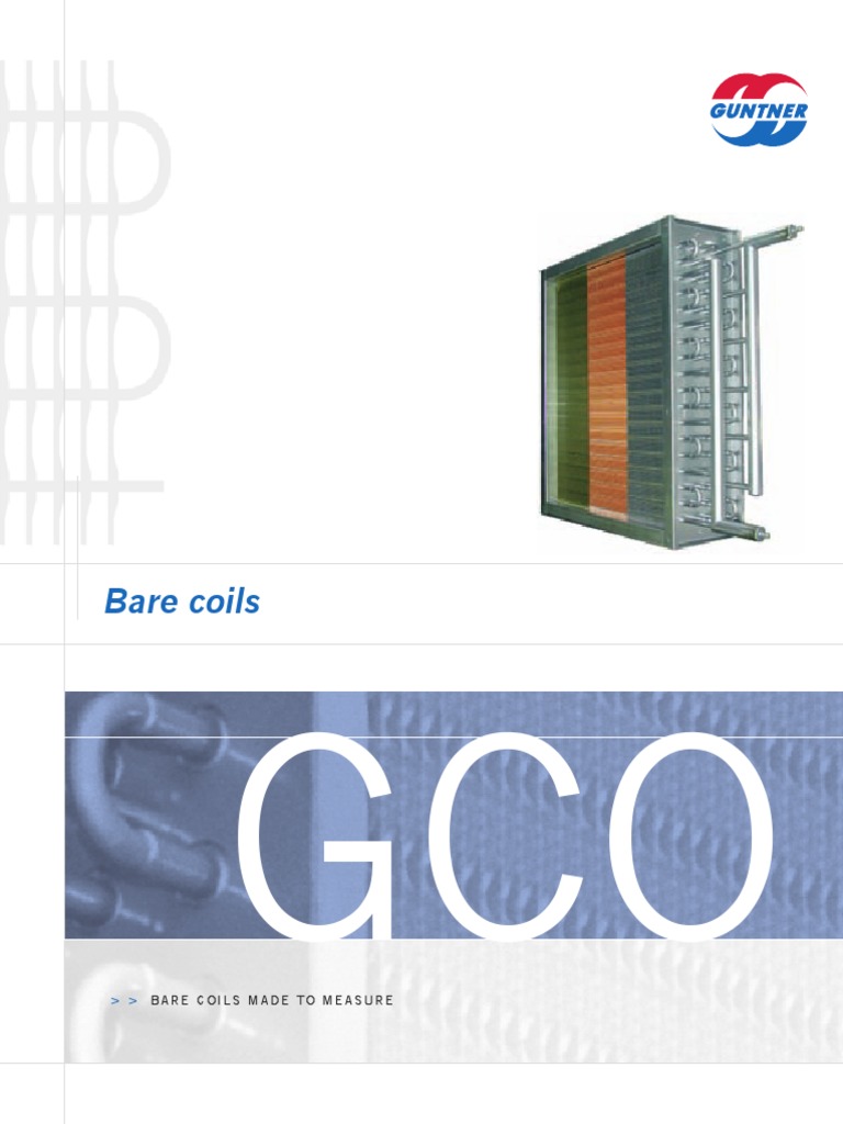 Serpentines Guntner GCO PDF | PDF | Heat Exchanger | Pipe (Fluid ...