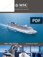 MSC Preziosa Technical Sheet PDF