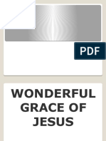 Woderful Garce of Jesus