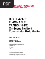 High Hazard Flammable Trains (HHFT) On-Scene Incident Commander Field Guide