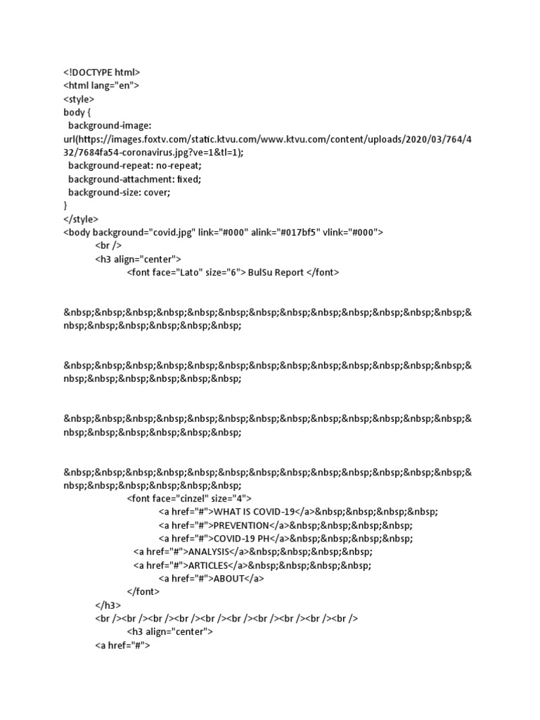 DOCTYPE HTML | PDF | Human–Computer Interaction | Computing And ...