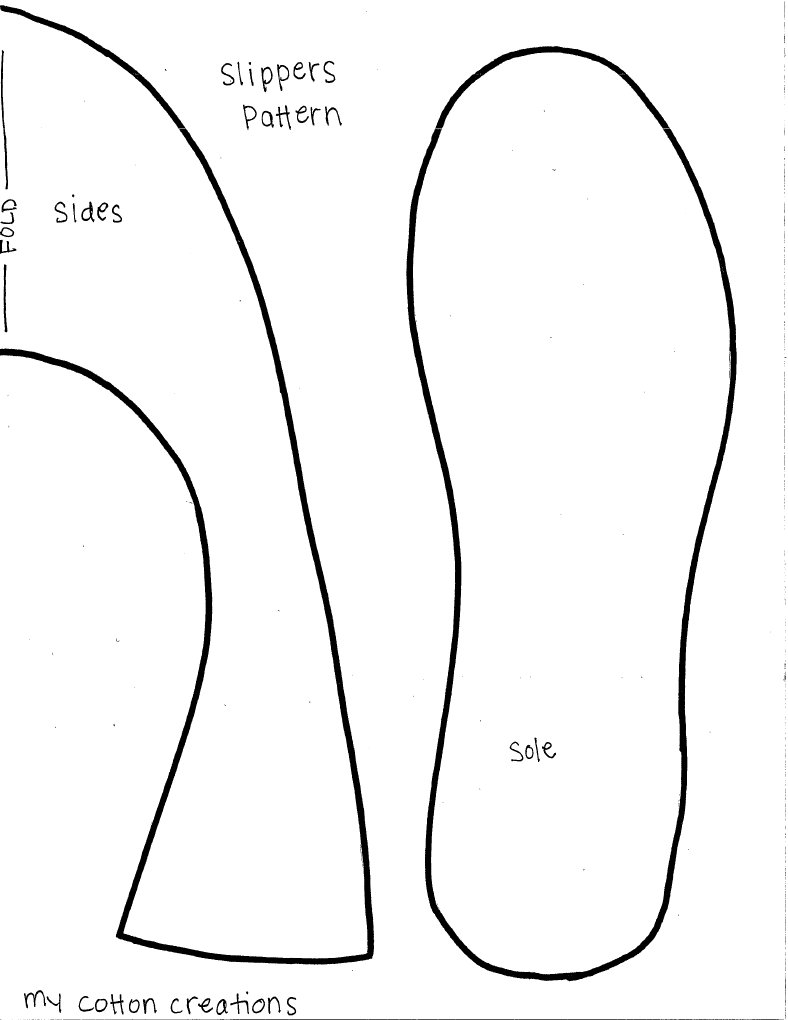 free-template-printable-slipper-pattern-printable-templates