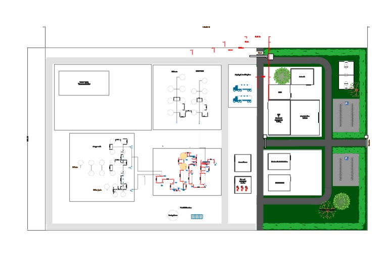 Facility Layout and Utility Areas | PDF | Environmental Engineering | Water