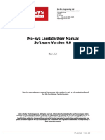 Mo-Sys User Manual 4.2 (NEW)