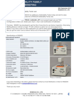 To Valued RHESCA Solderability Tester User: 5200ZC LIST PRICE: 2,600,000.-JPY