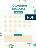 Language Habit Trackers PDF