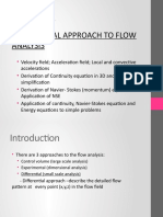 Chapter 1 Differential Approach To Flow Analysis