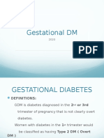 Gestational DM