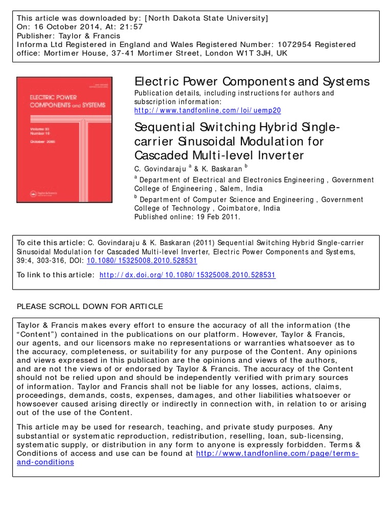 Sequential Switching Hybrid Single-Carrier Sinusoidal Modulation For ...