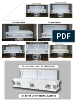 St. Peter Life Plan Inc. Caskets: St. Gregory and St. Ferdinand