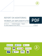 Report On Monitoring Workplan Implementation