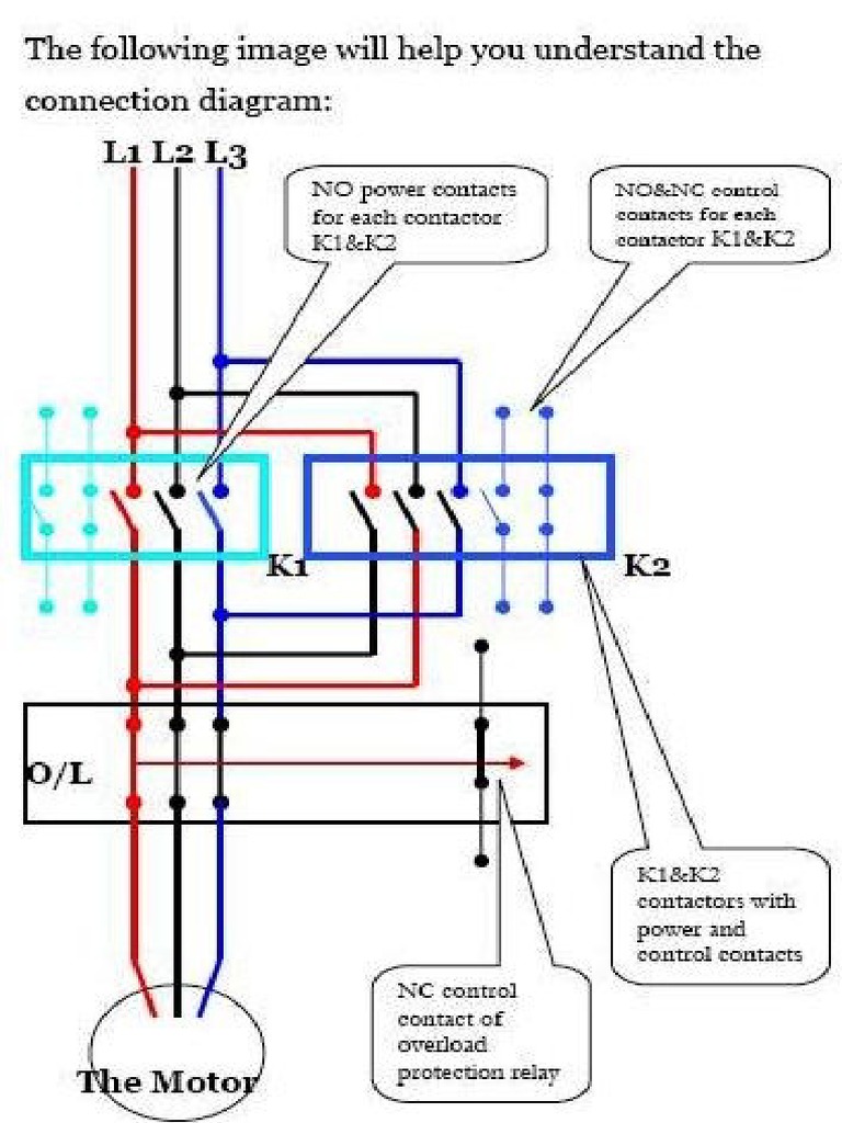 Electric Motors Control Diagram Barbu PDF Relay Programmable