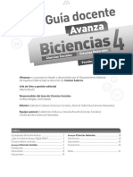 Avanza Biciencias 4° Kapeluzs