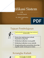 05-2020 Identifikasi Sistem (Pemodelan Empirik)