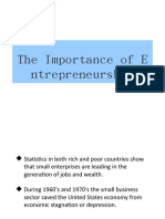 The Importance of E Ntrepreneurship