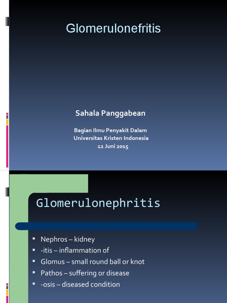 Understanding Glomerulonephritis Types | PDF | Wellness
