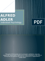 Alfred Adler's Individual Psychology