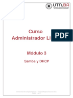 Modulo 3 - Samba y DHCP