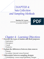 Chapter 4 - Data Collection and Sampling Methods