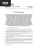 World Health Assembly - Resolution - COVID-19 Response