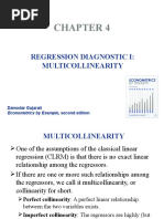 Regression Diagnostic I: Multicollinearity: Damodar Gujarati