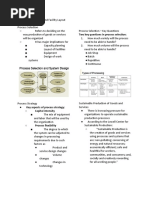 Process Selection and Facility Layout