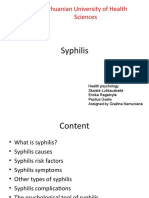 Syphilis: Lithuanian University of Health Sciences